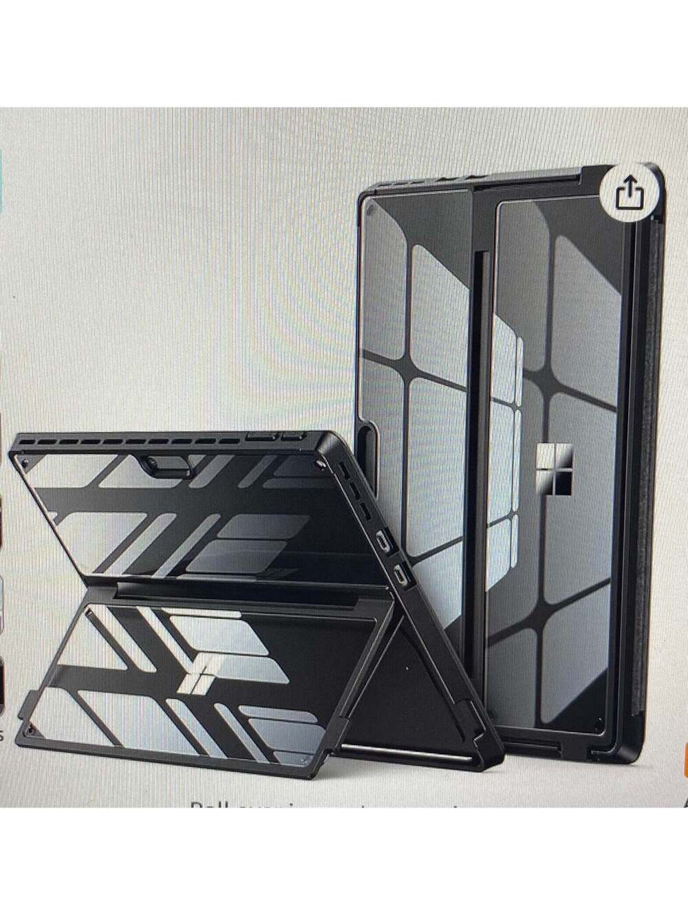 Infiland Case for Surface Pro 9 13” 2022 Tablet Black